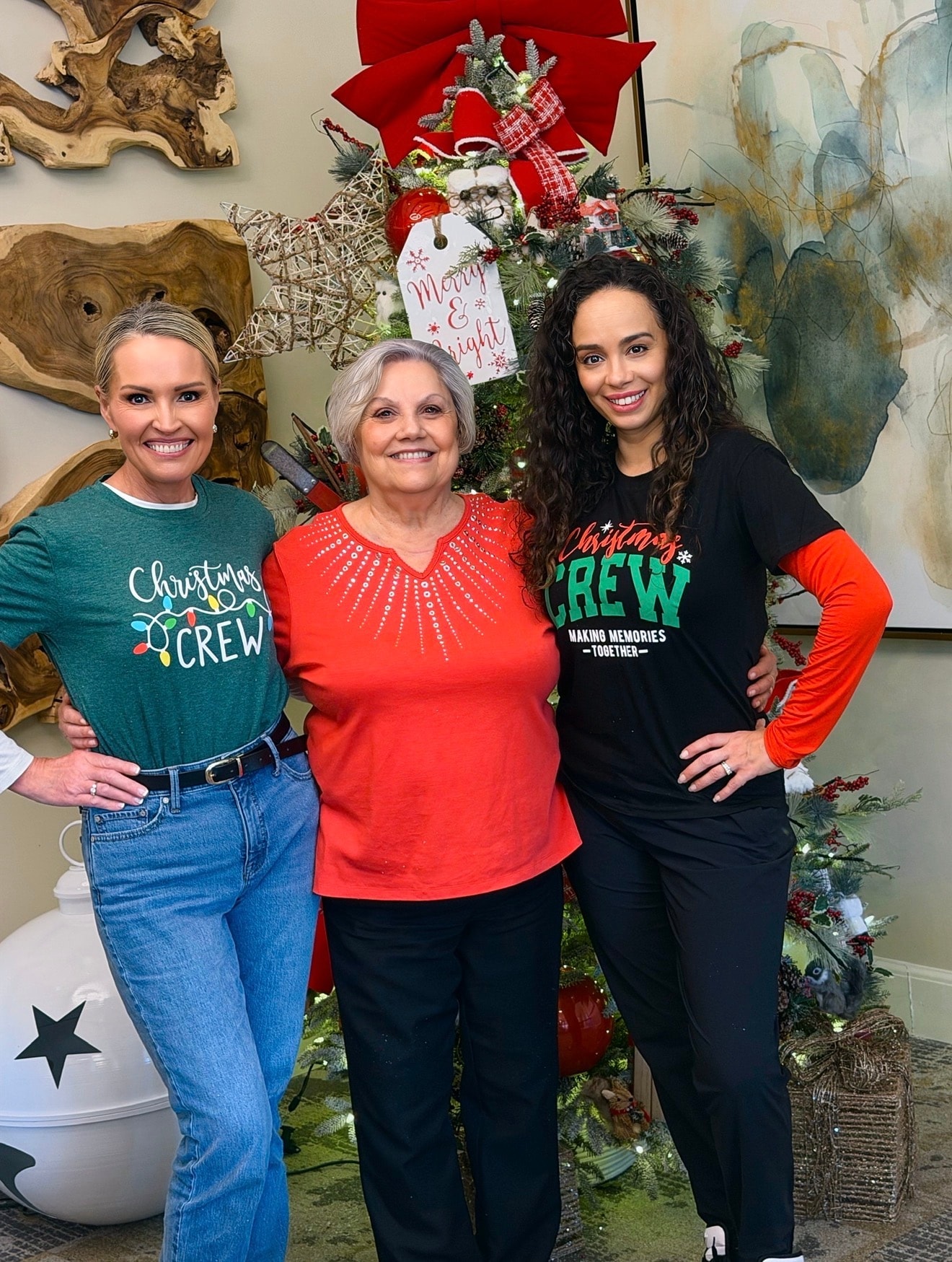 Lisa Marie and her Christmas Crew